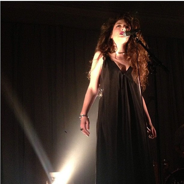 Lorde, Julee Cruise dress 2013