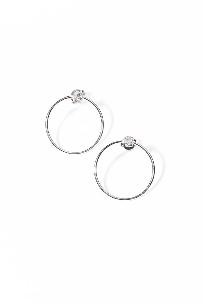 Hera Saabi Orbit Earrings Gold