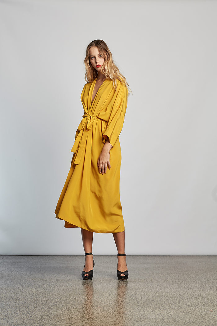 Diamond Star Robe Kowhai