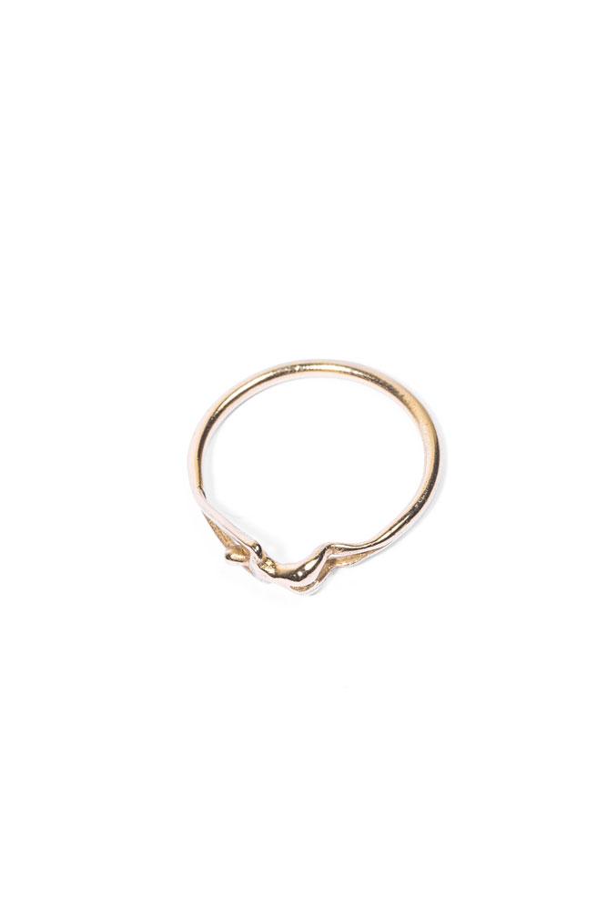 Hera Saabi Mooner Stack Ring Gold