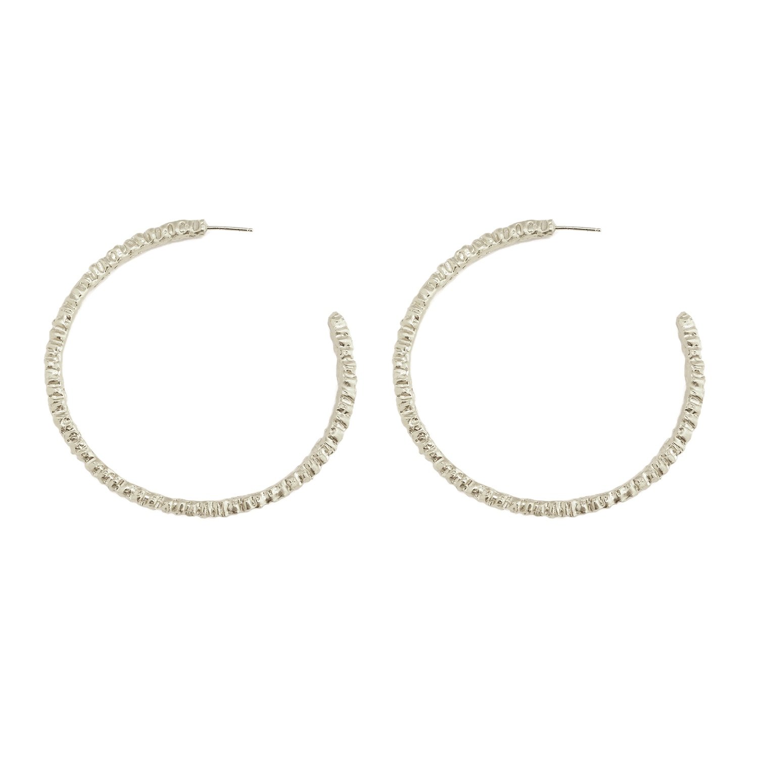Alexandra Dodds Ceto Hoops Silver Large