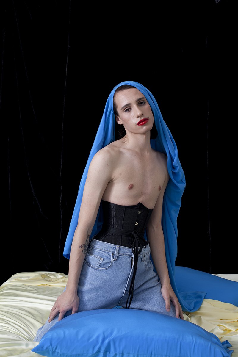 Pillowcase Set Cinderella Blue