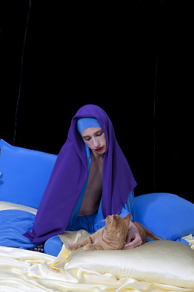 Pillowcase Cinderella Blue