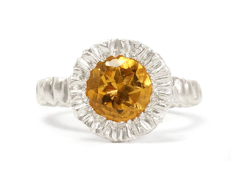 Alexandra Dodds Big Sunshine Citrine Ring