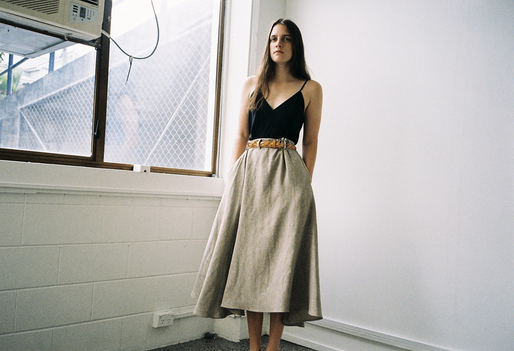 Prairie Skirt Flaxen