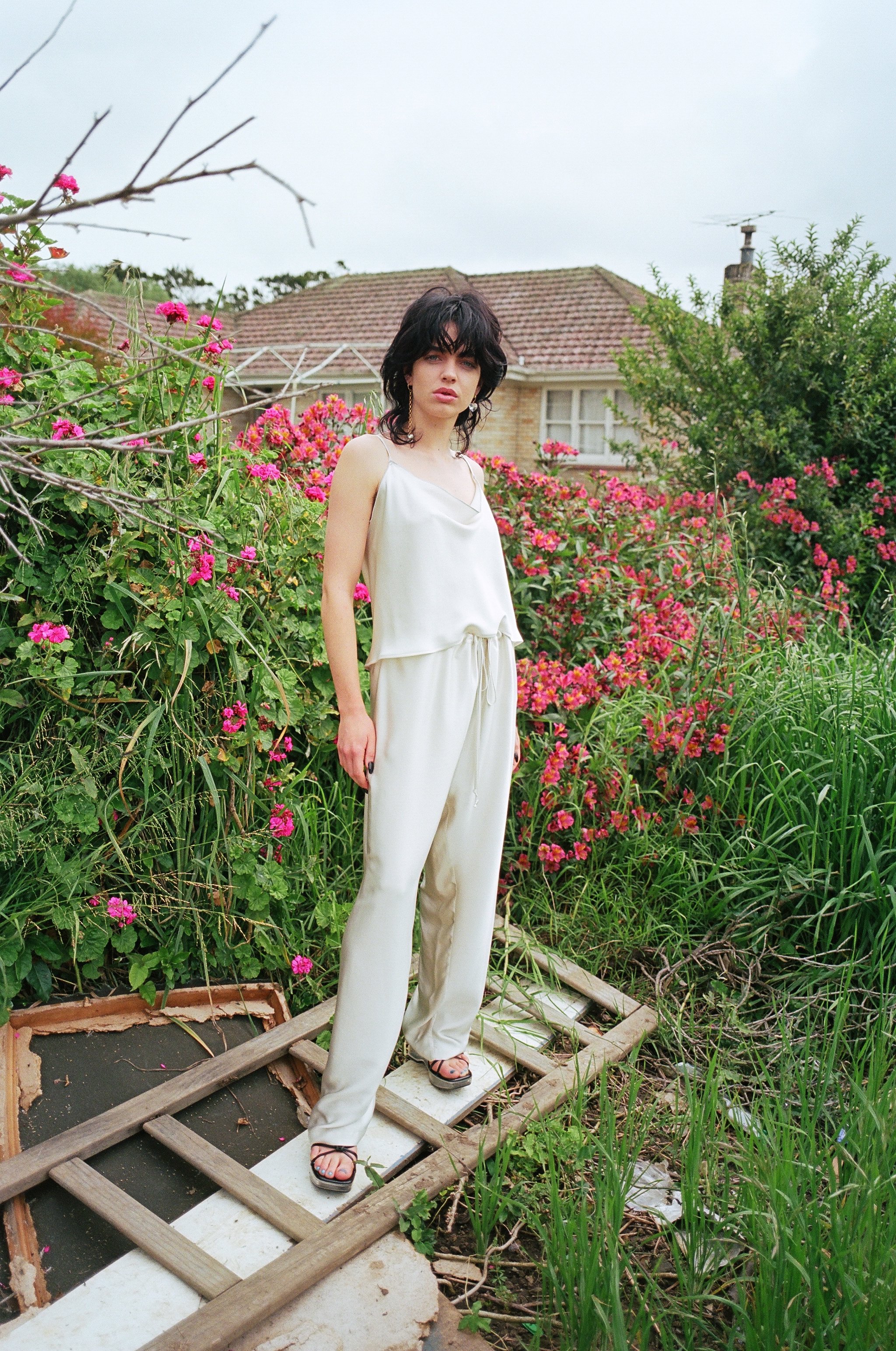PJ Harvey Trousers Oyster
