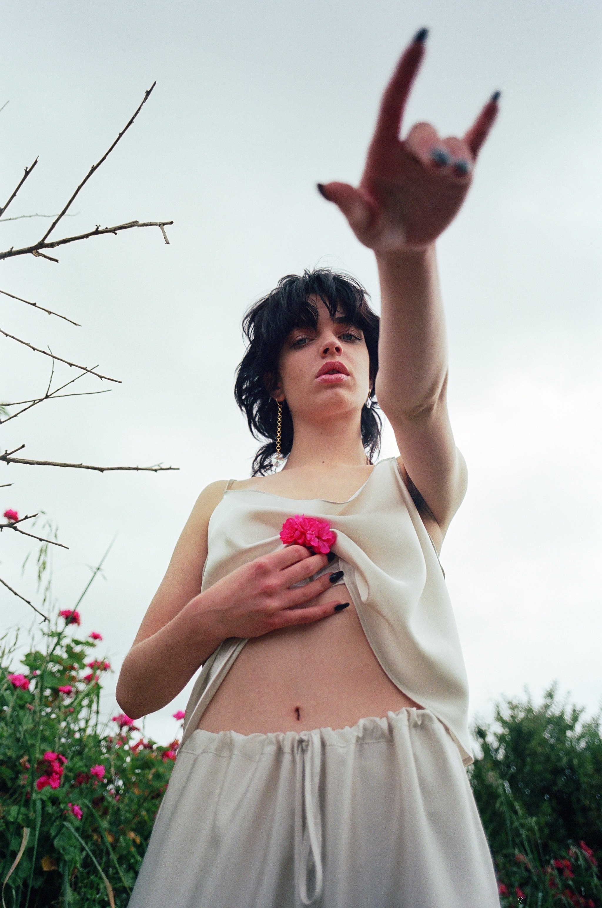 PJ Harvey Trousers Oyster