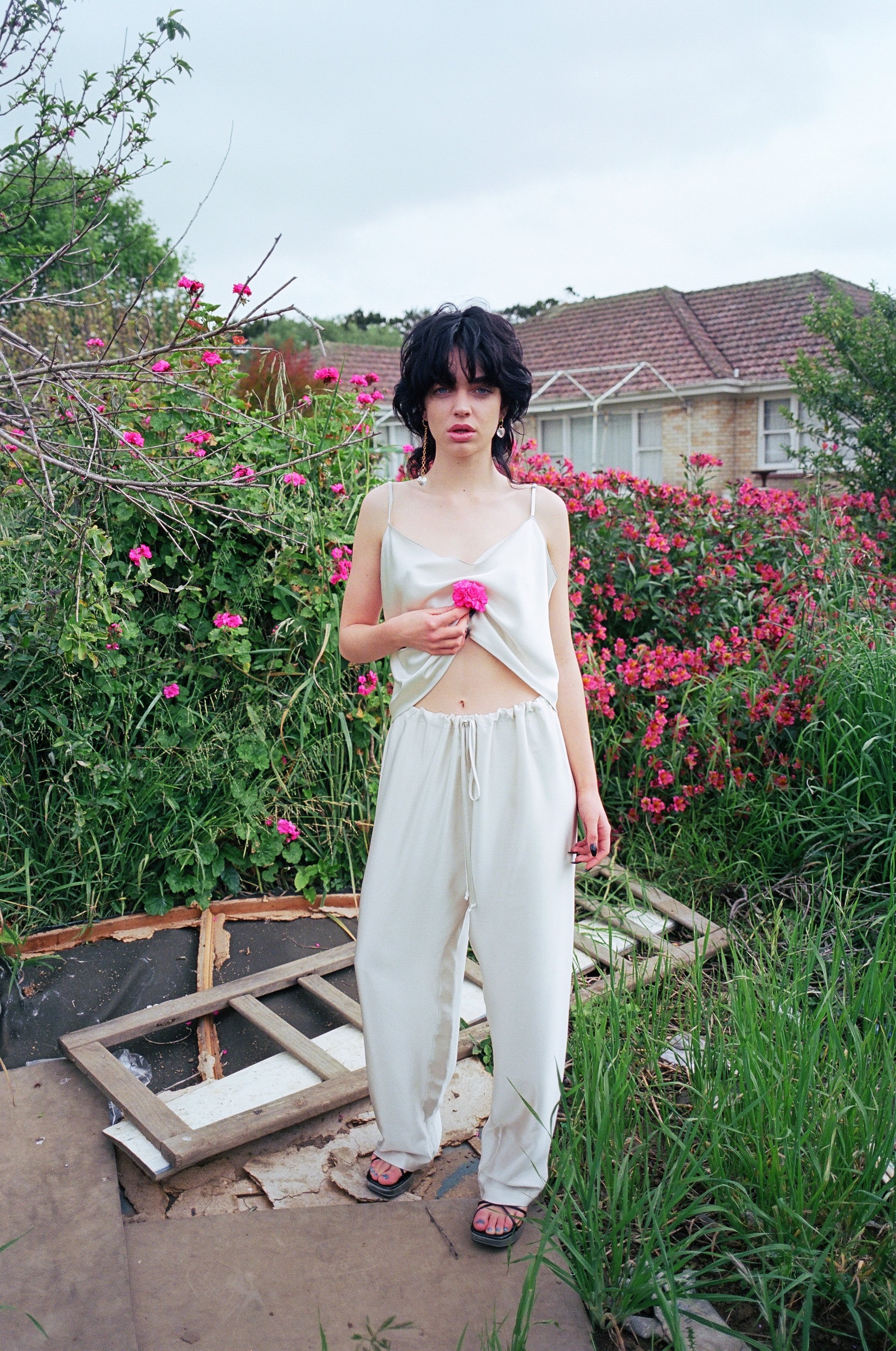 PJ Harvey Trousers Oyster