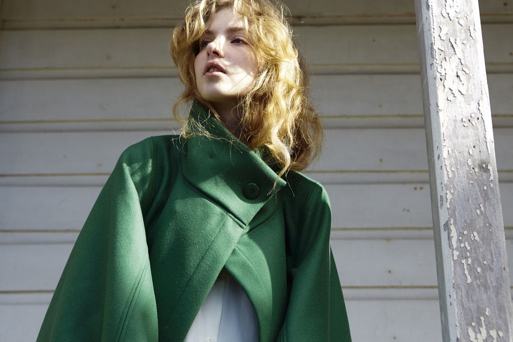 Modern Times Coat Green