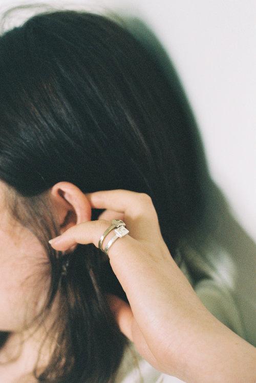 Lucinda Barrett Out of mind ring Bronze