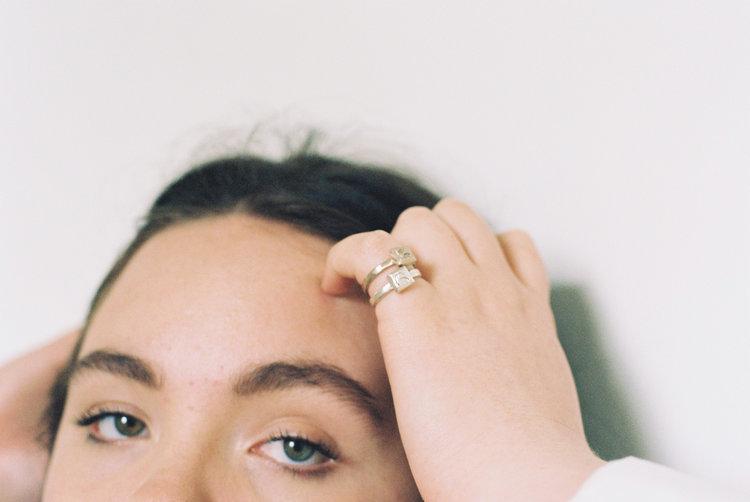 Lucinda Barrett Out of mind ring Bronze