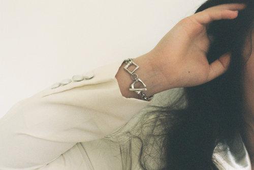 Lucinda Barrett Loving Is easy chain Bracelet Silver