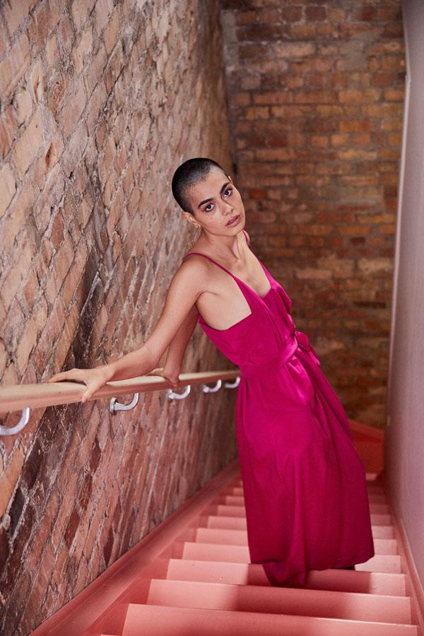 Sovereign Dress Fuschia