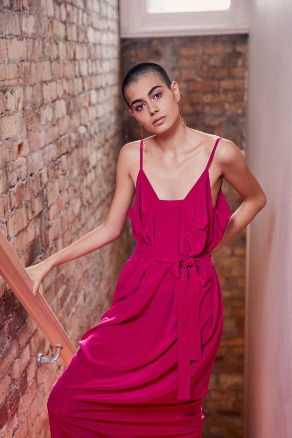 Sovereign Dress Fuschia