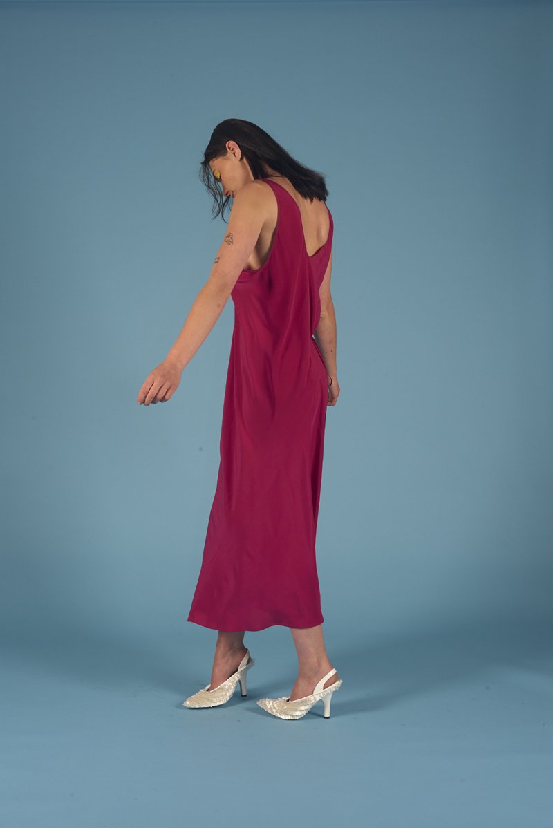 Baby Jane Dress Fuschia