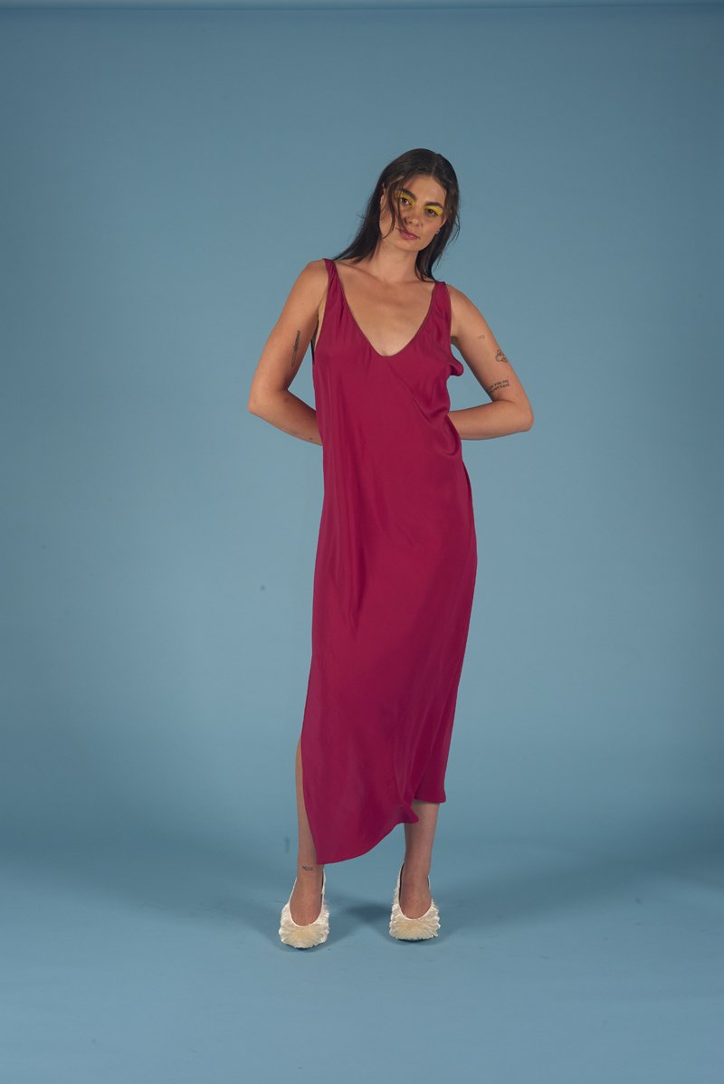 Baby Jane Dress Fuschia