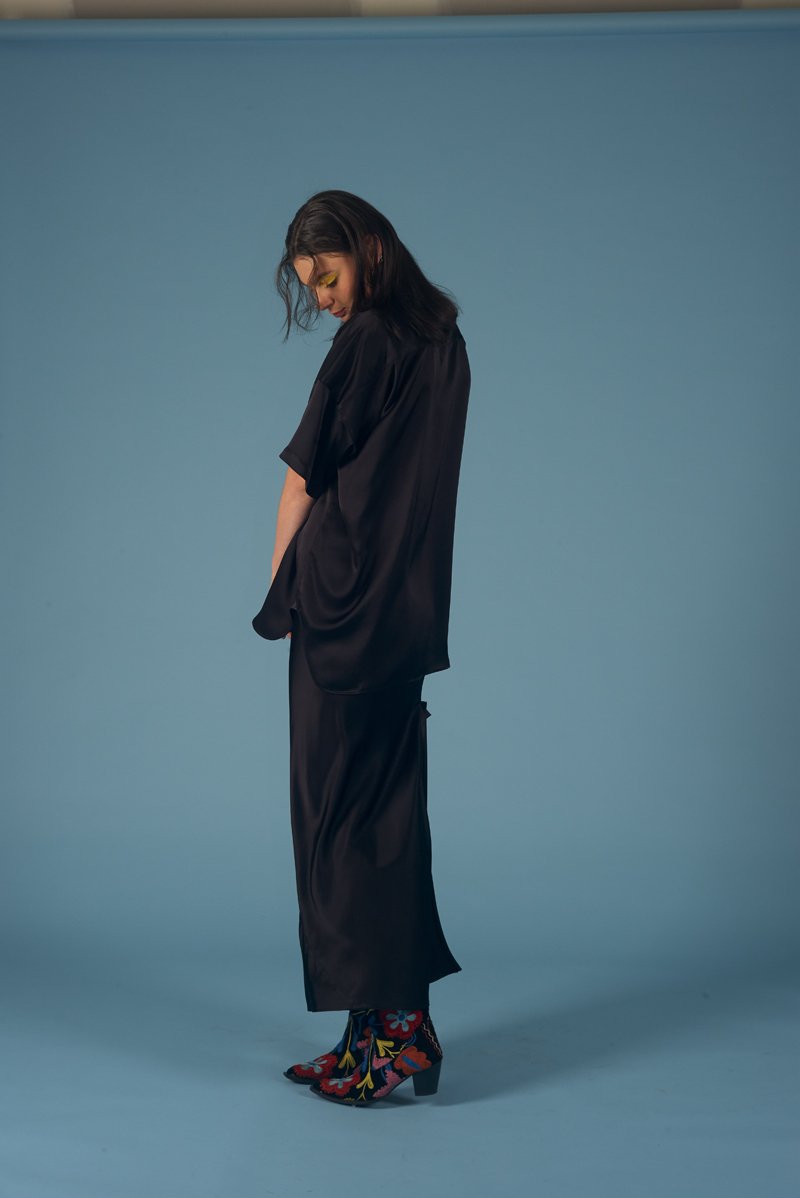 Bikini Kill Shirt Black Gloss