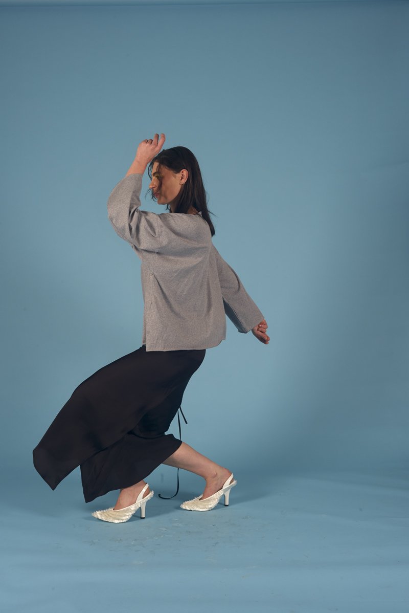 Dead Martin x Miss Crabb Tee Grey