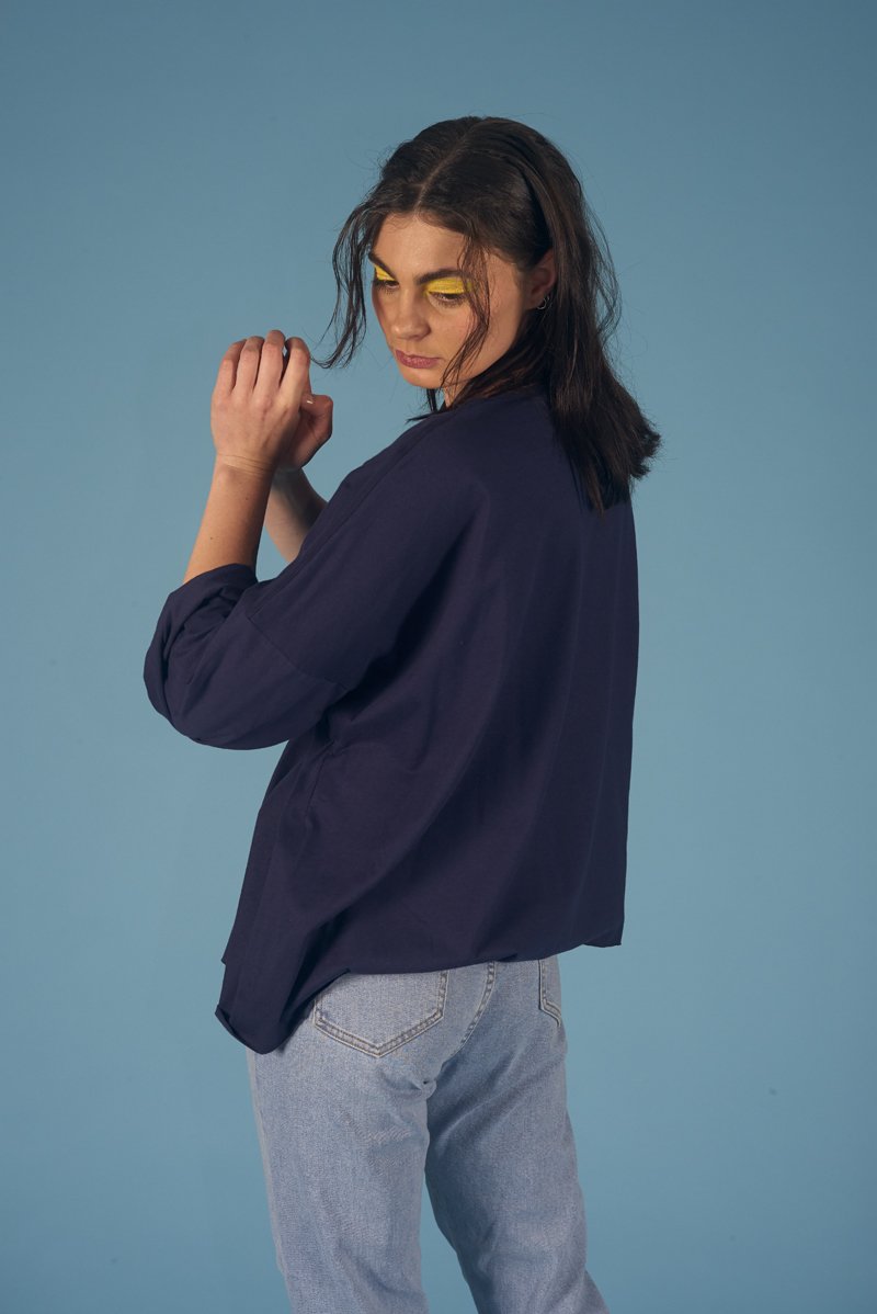 Dead Martin x Miss Crabb Tee Navy