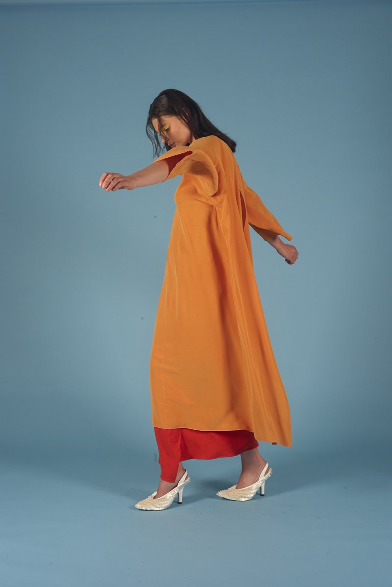 Illumination  Dress Saffron