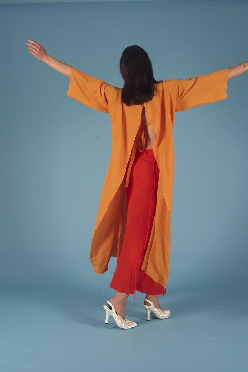 Illumination  Dress Saffron