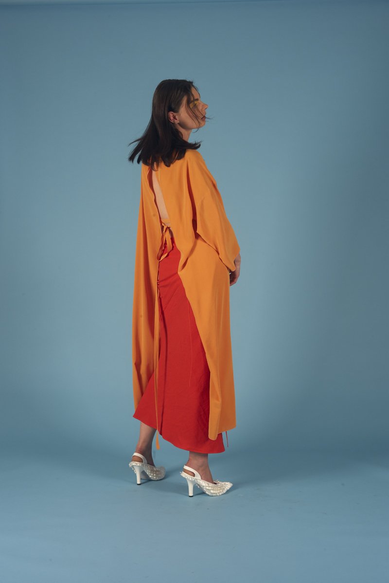 Illumination  Dress Saffron