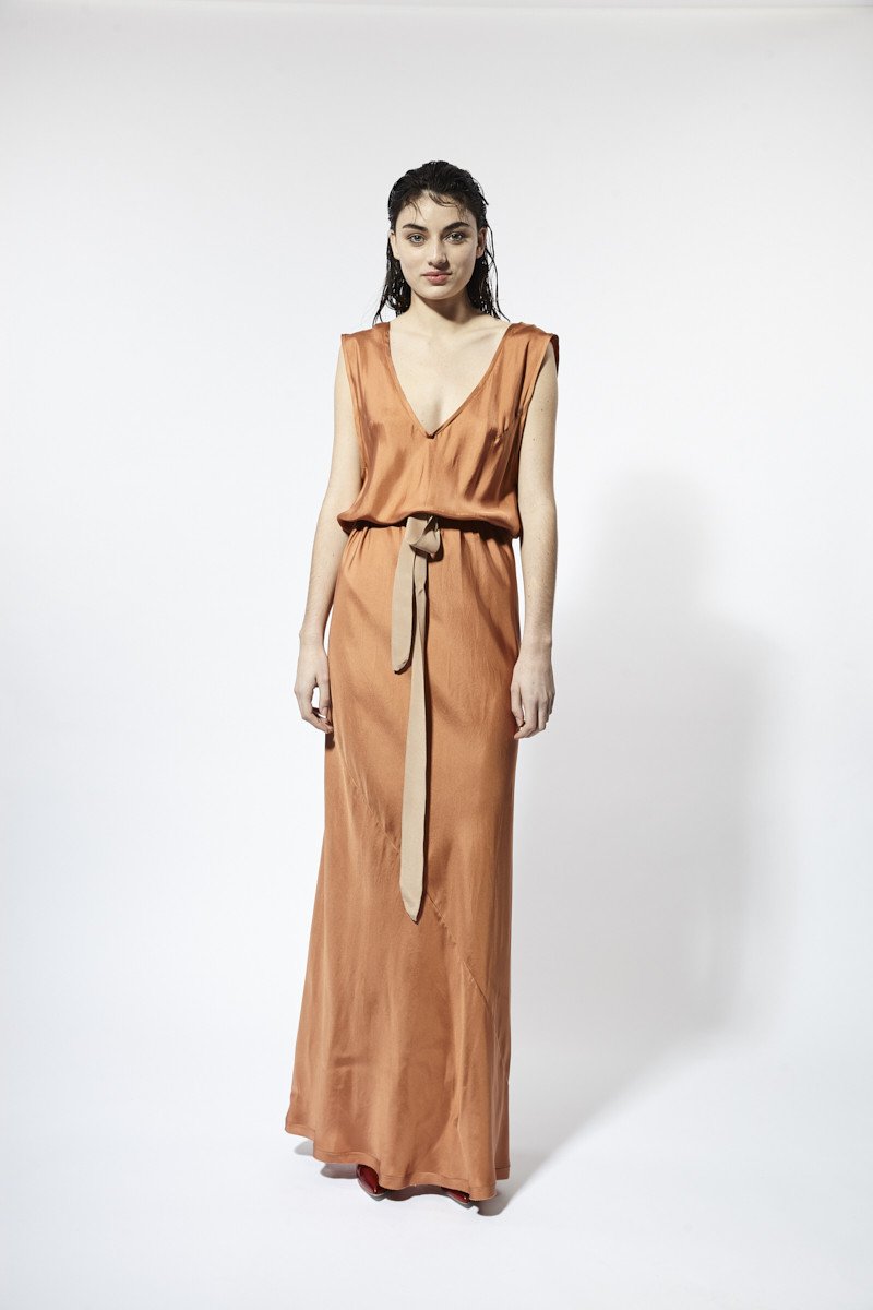 Berlin Dress Rust