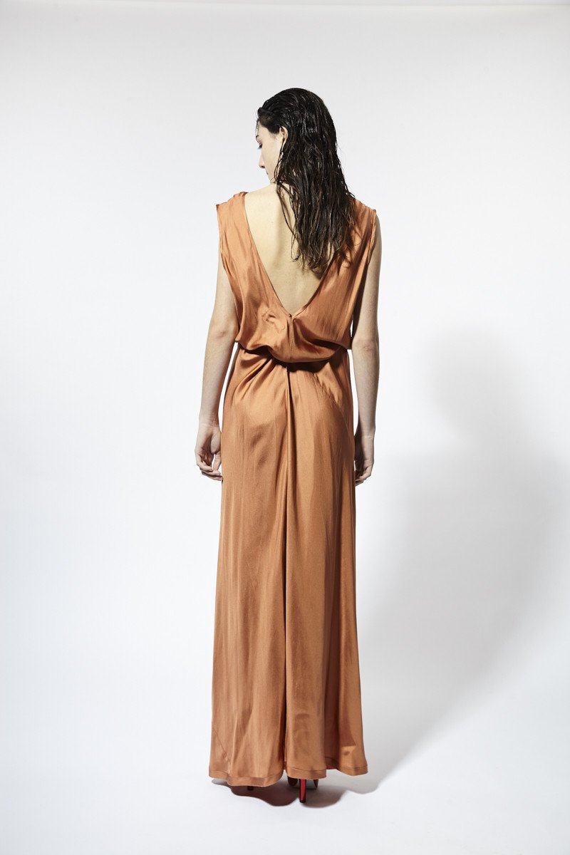 Berlin Dress Rust