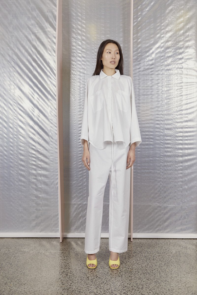 PJ Harvey Trousers White