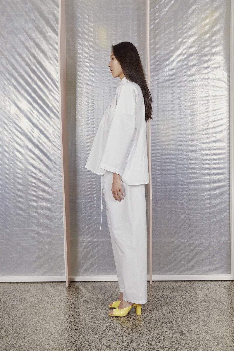 PJ Harvey Trousers White