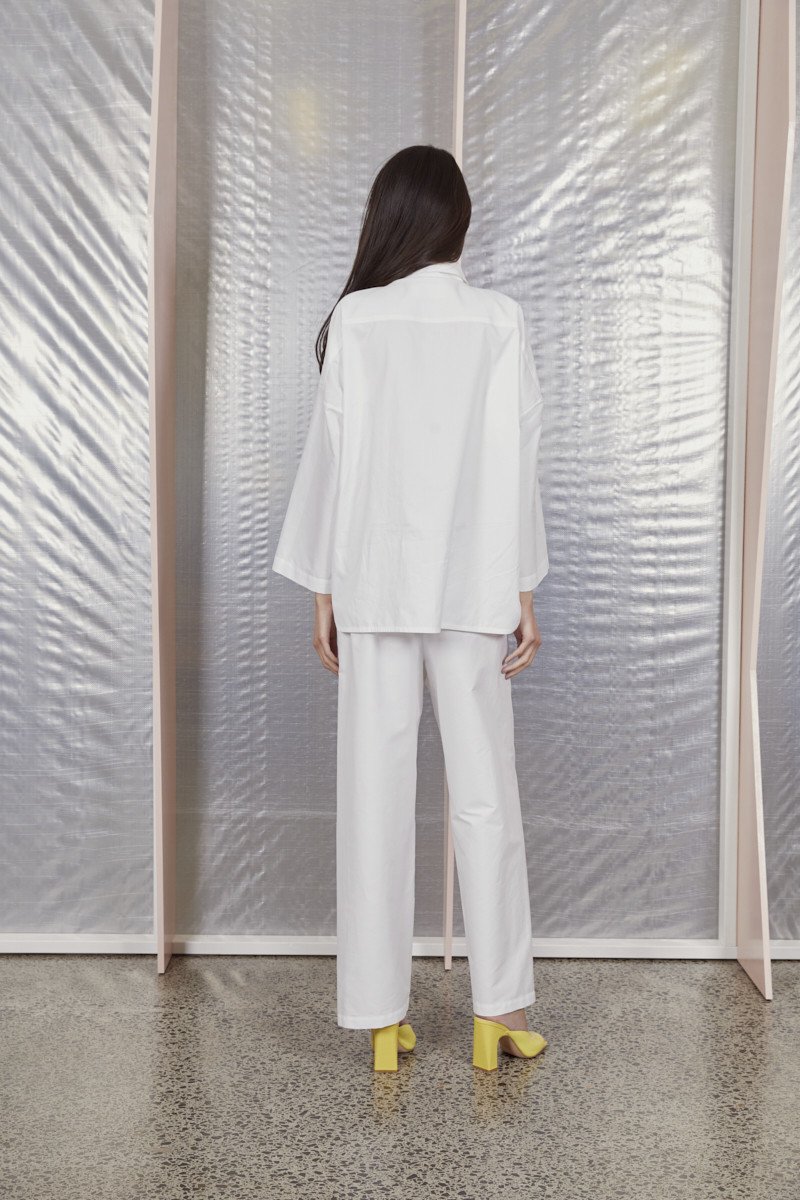 PJ Harvey Trousers White