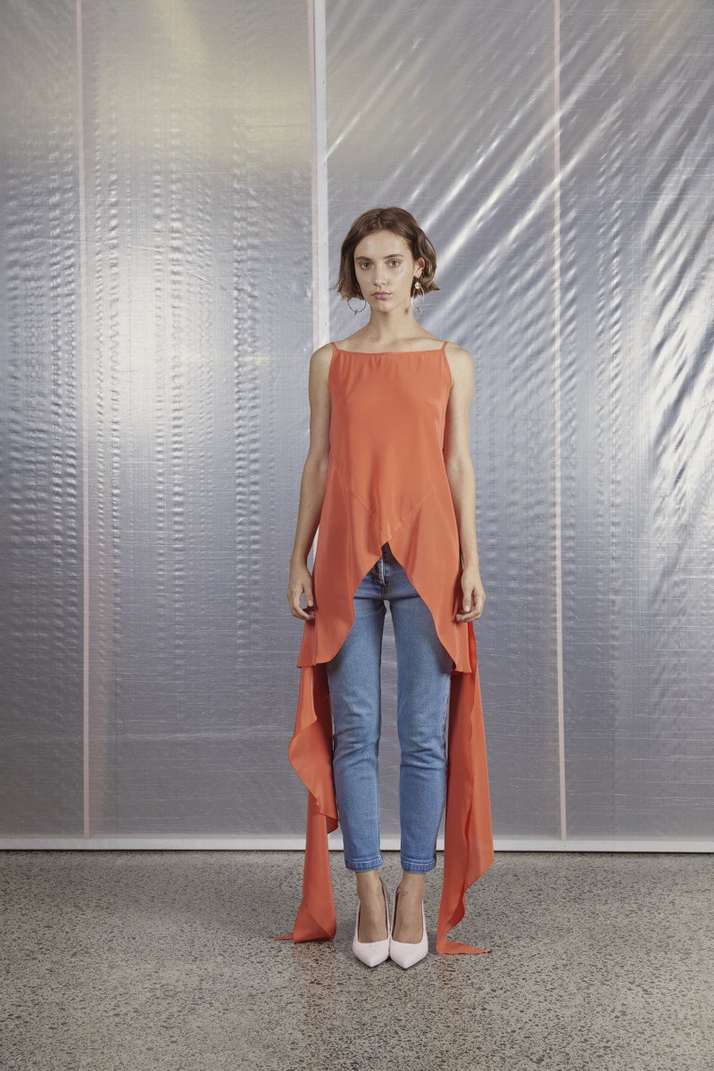 Paloma Sash Top Sunset