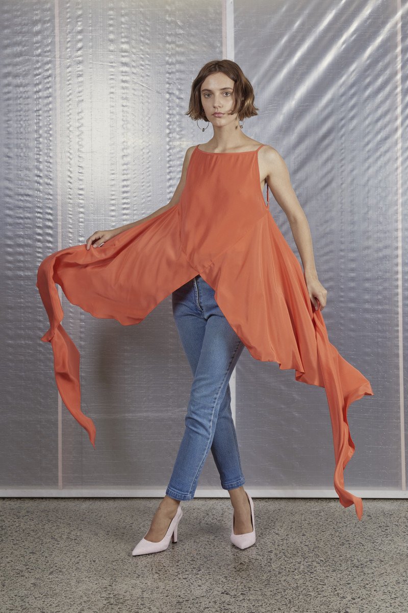 Paloma Sash Top Sunset