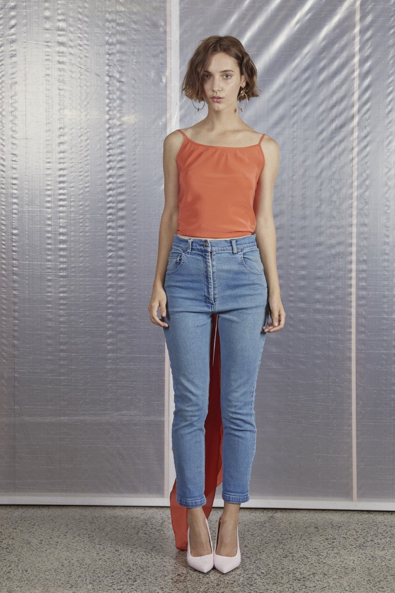 Paloma Sash Top Sunset