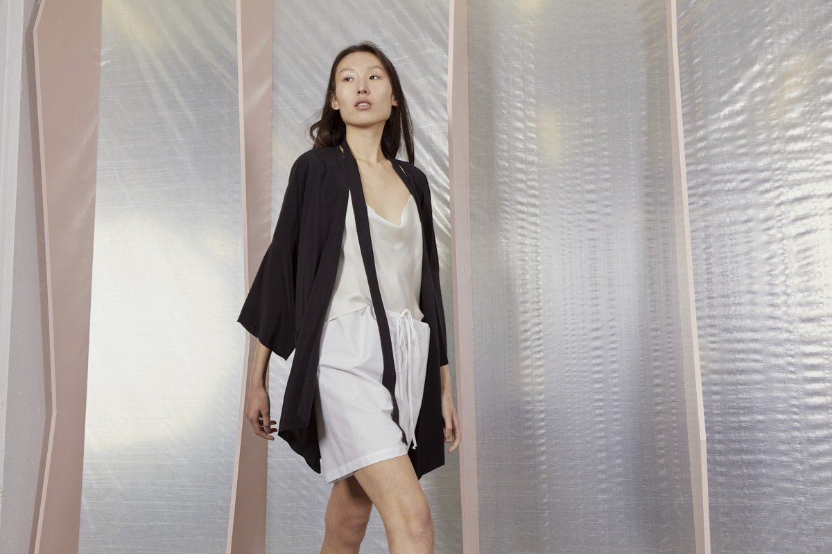 Polly Jean Shorts White