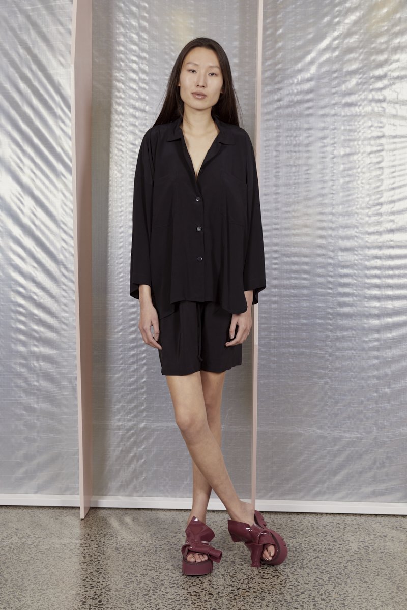 Polly Jean Shorts Black