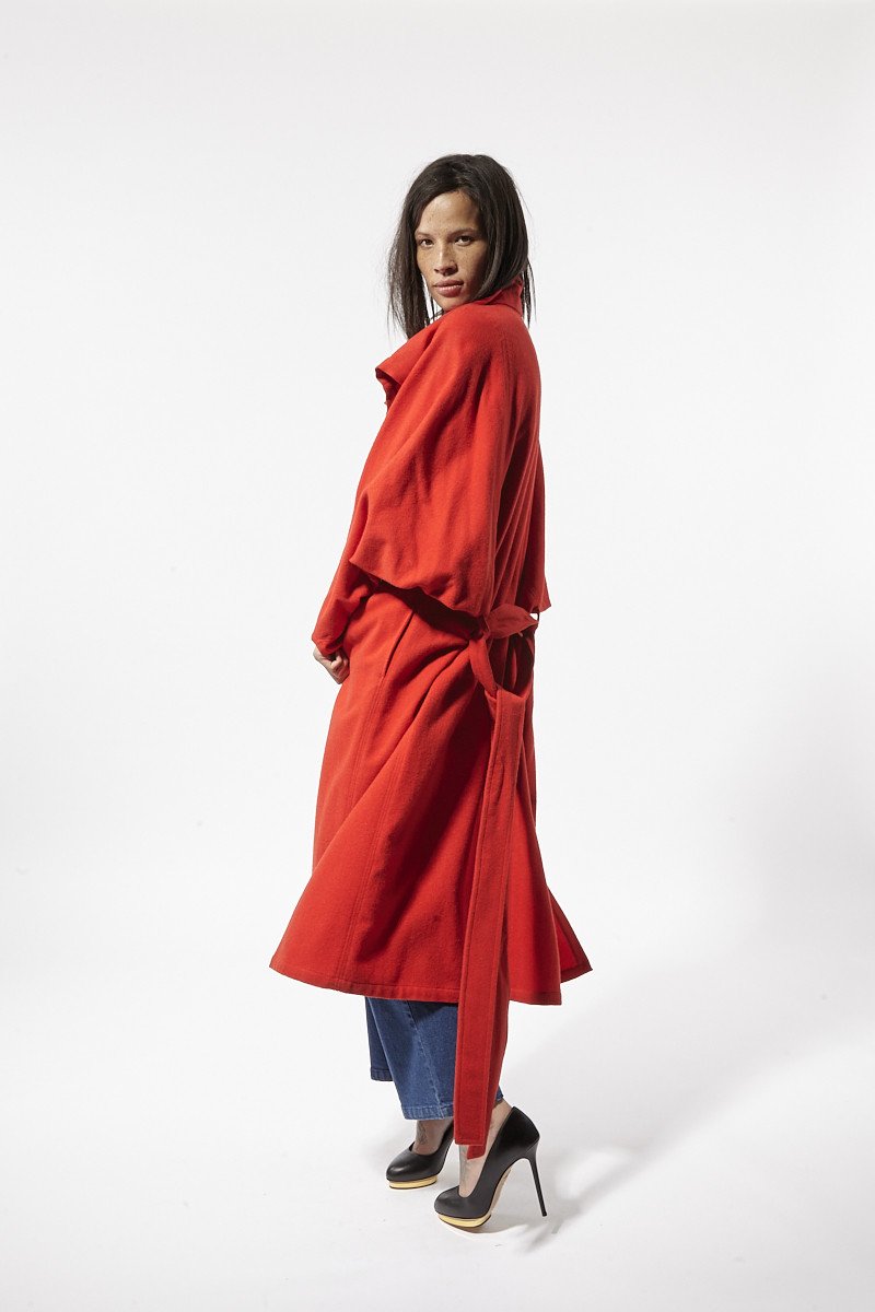 Modern Times Coat Red