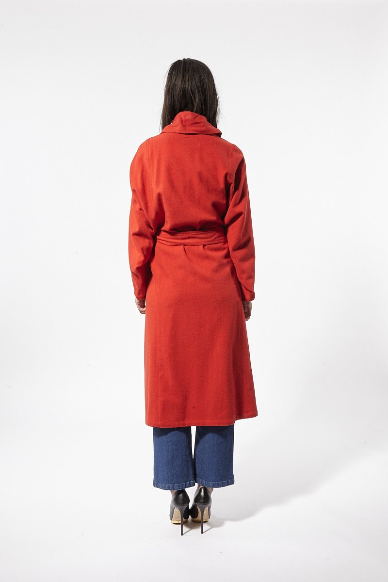 Modern Times Coat Red