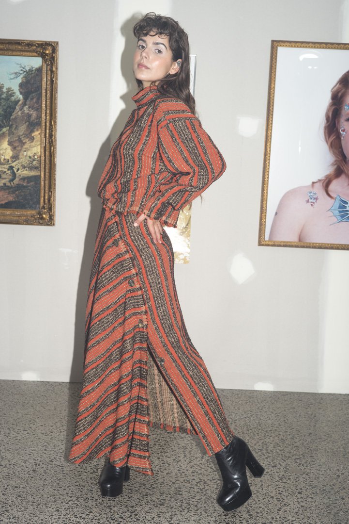 Versuvius Skirt Wool Boucle