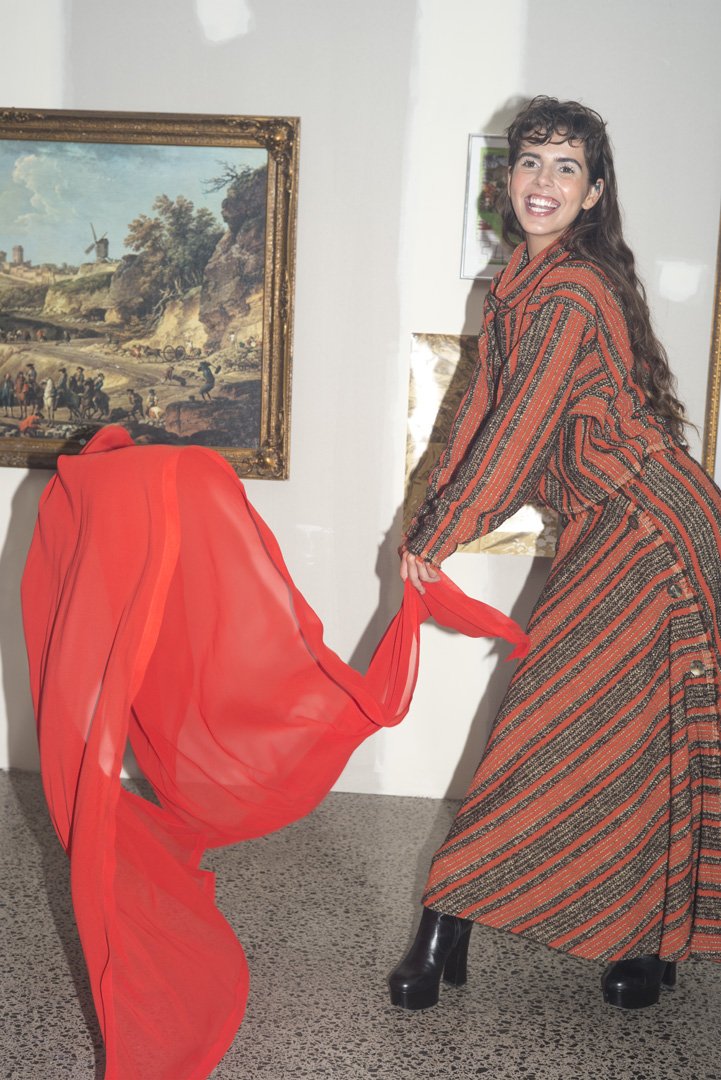 Versuvius Skirt Wool Boucle