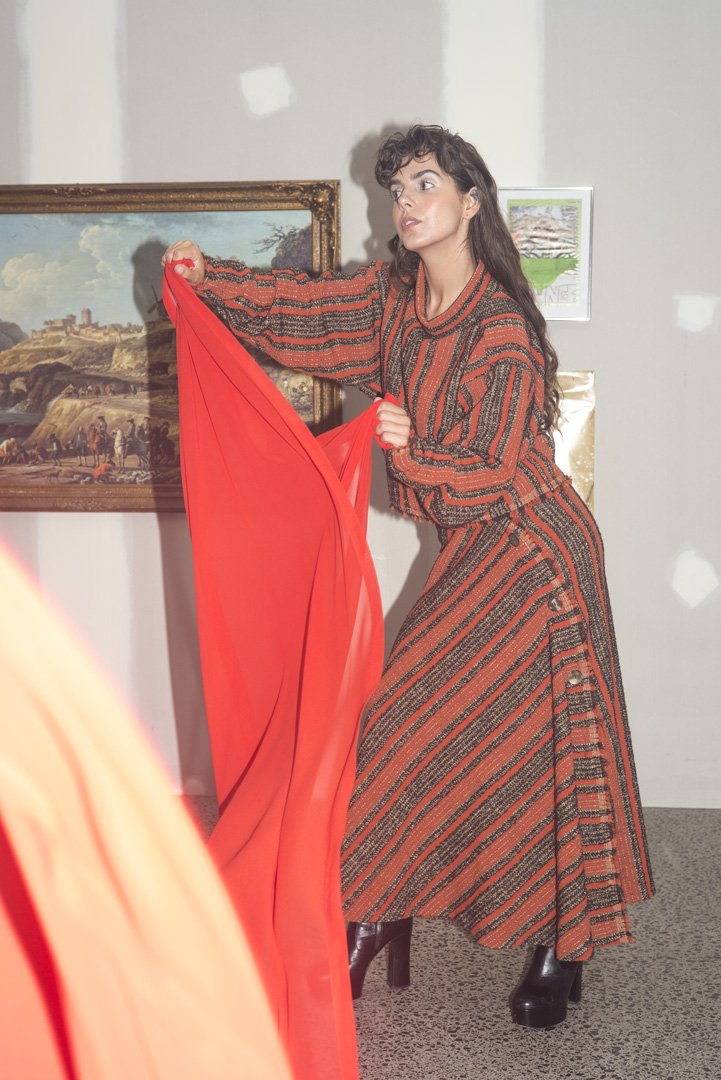 Versuvius Skirt Wool Boucle