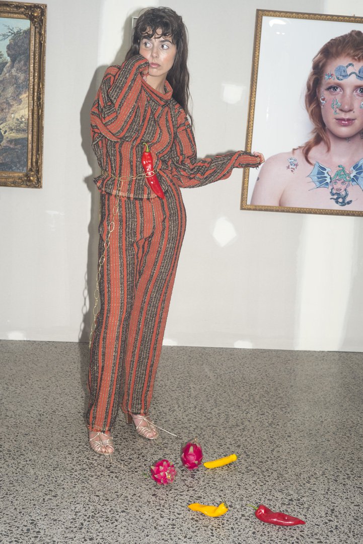 Fondue Trousers Wool Boucle