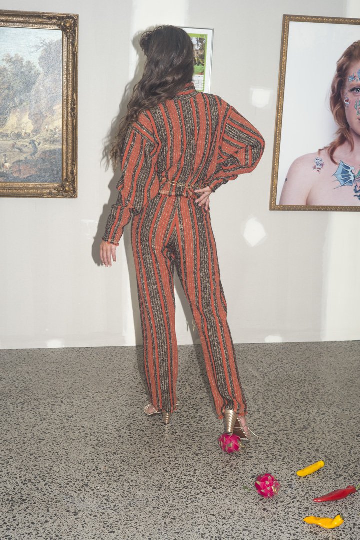 Fondue Trousers Wool Boucle