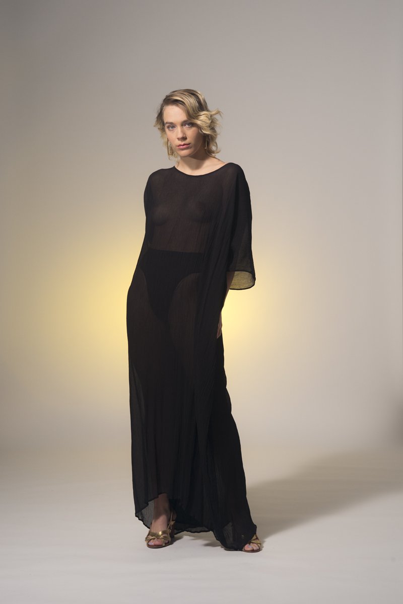 100 Years Ago Dress Black Yoryu