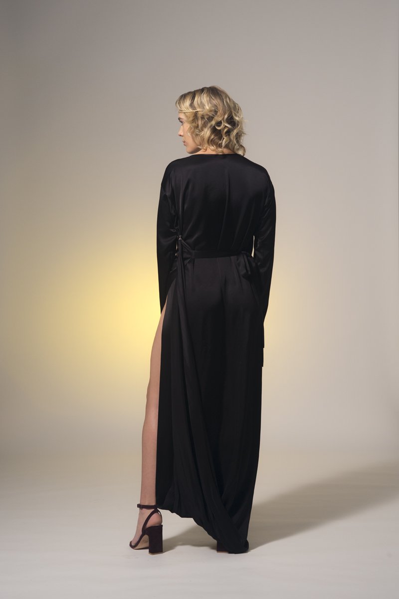 Bic Runga Dress Black Gloss