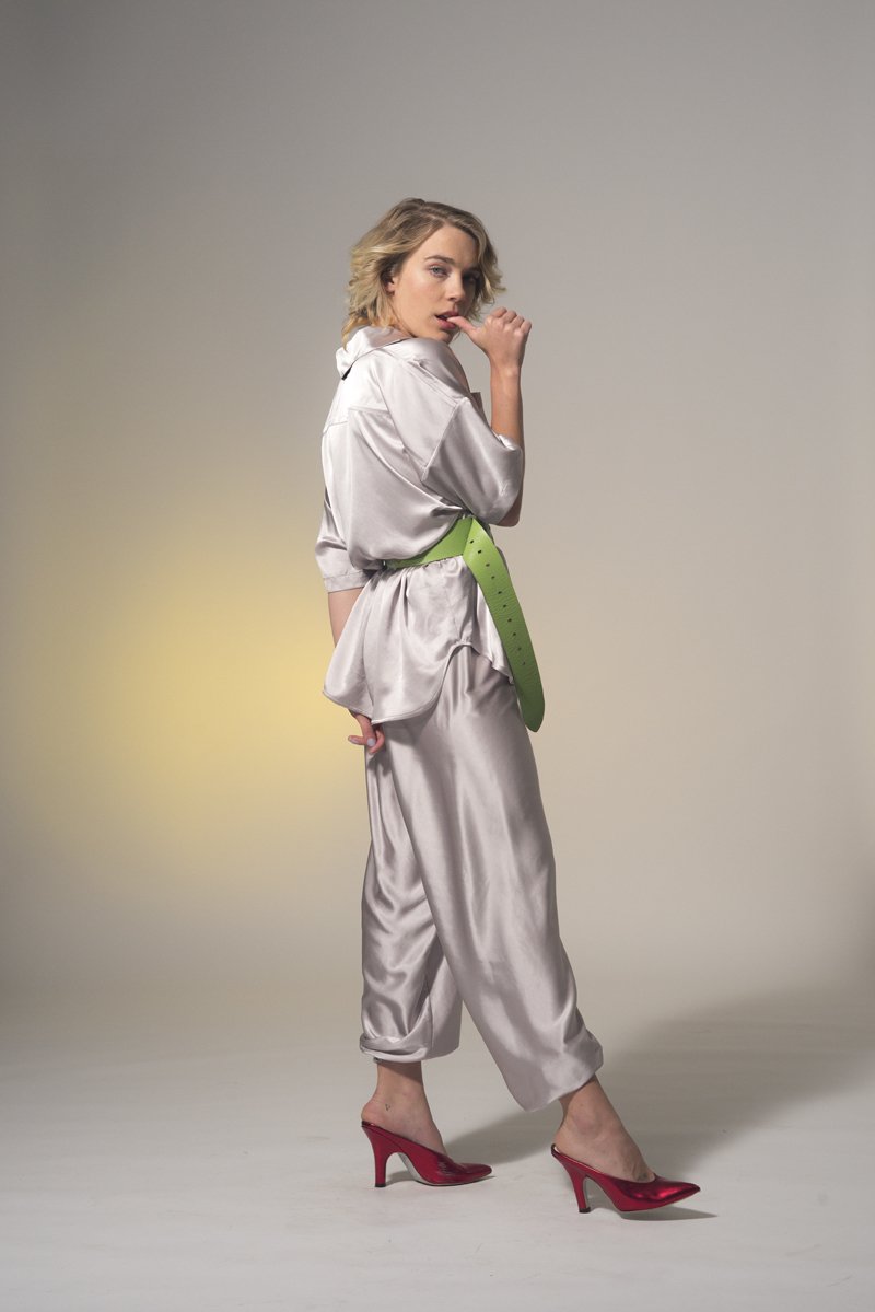 Paris is Burning Trouser Silver