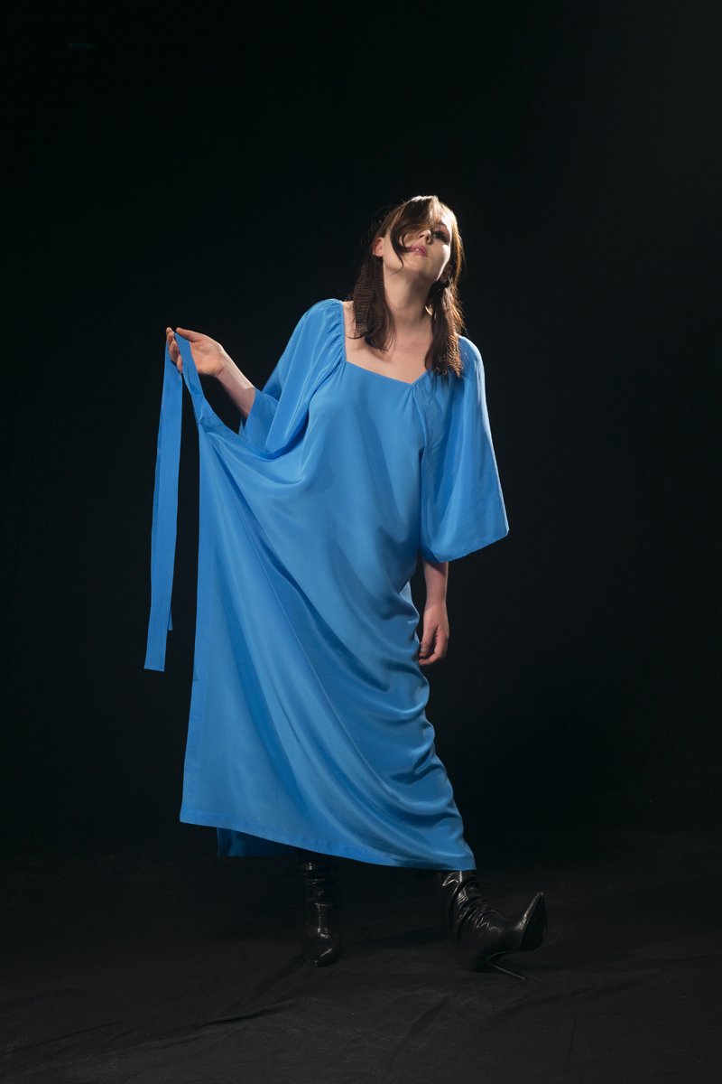 Chiaroscuro Dress Cinderella Blue