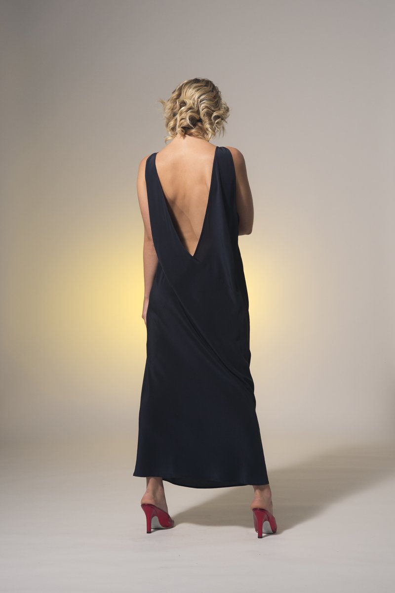 Dreams Top Rock Dress Navy