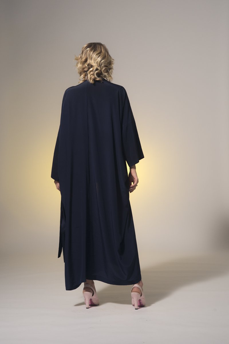 Diamond Star Robe Navy