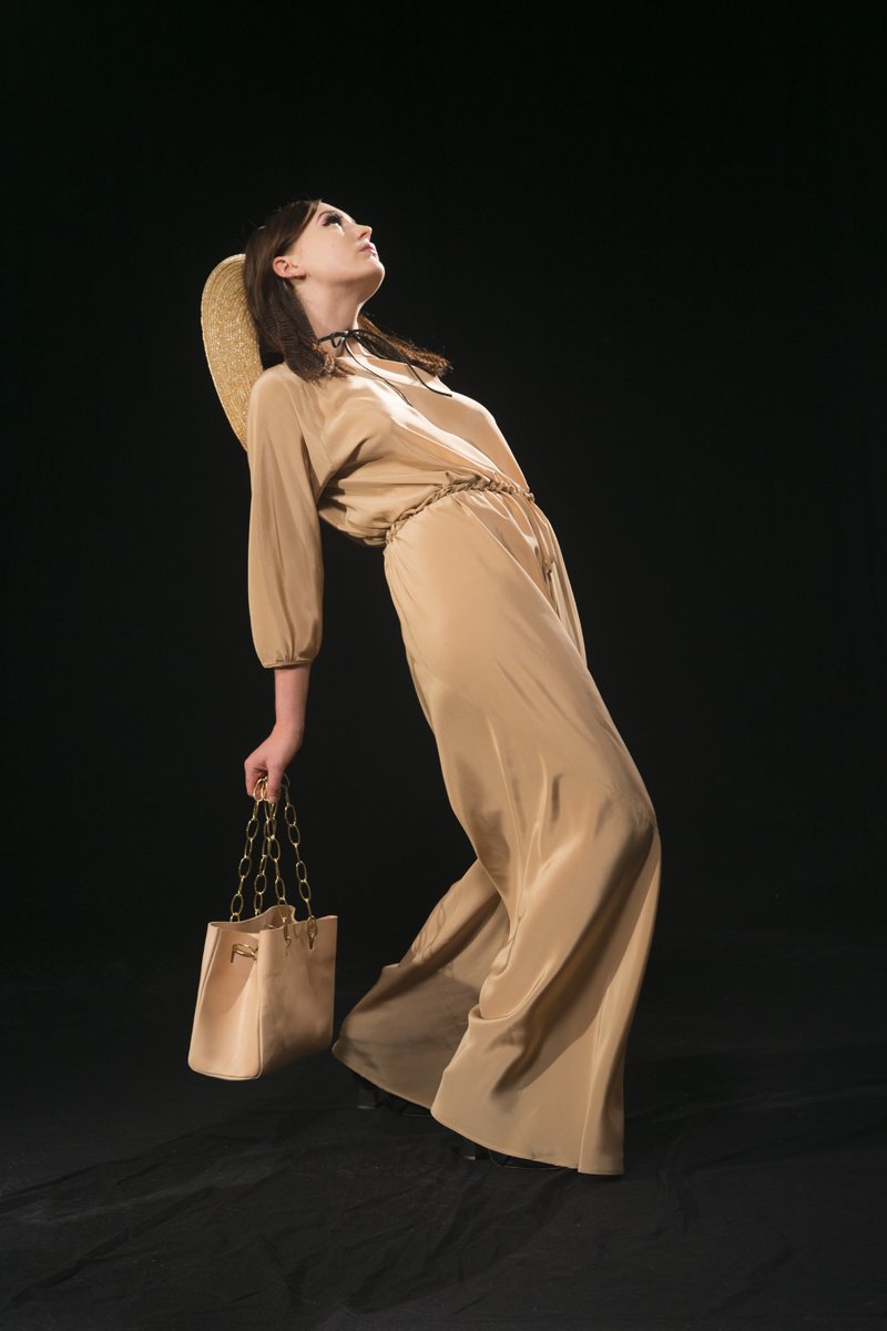 Discotheque Romper Hazelnut